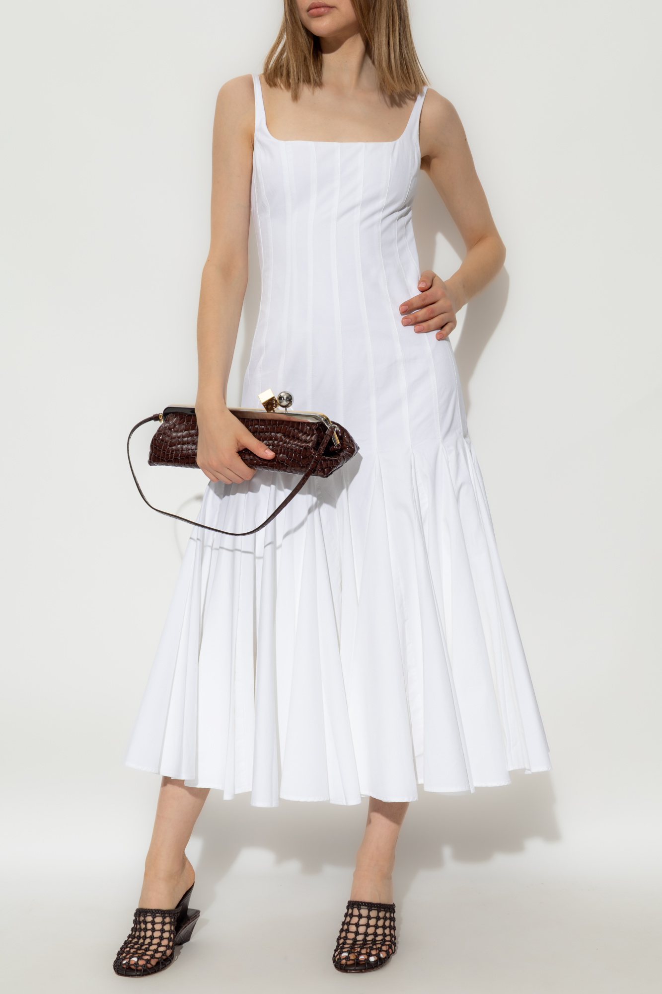 ワンピース JACQUEMUS Woman Dress White 251DR2281765 100 Jacquemus Dress in White – SVRN
